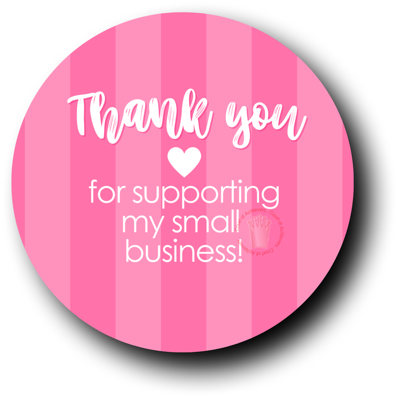 Small Business Support Sticker