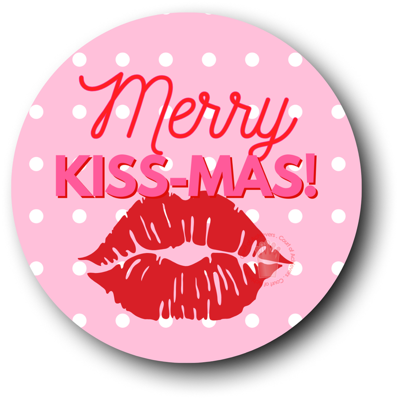 Merry Kissmas Sticker