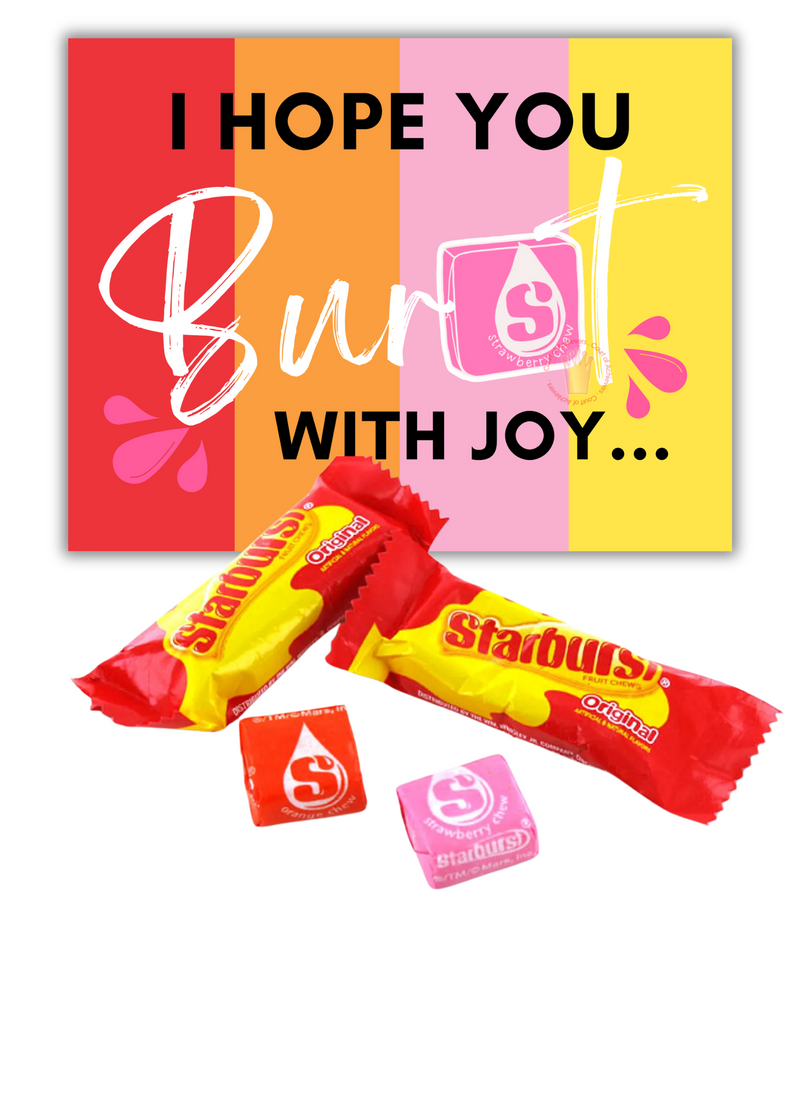 Starburst Treat Cards Bundle