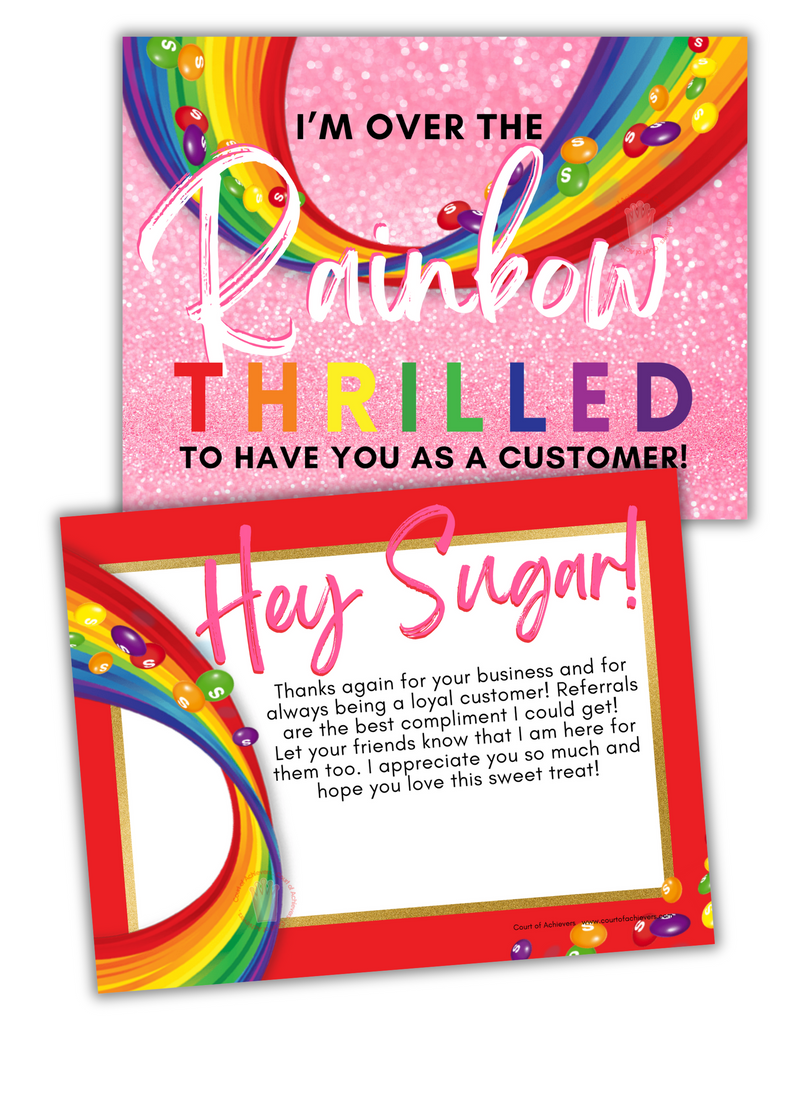 Skittles Treat Cards