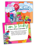 Airhead Treat Cards