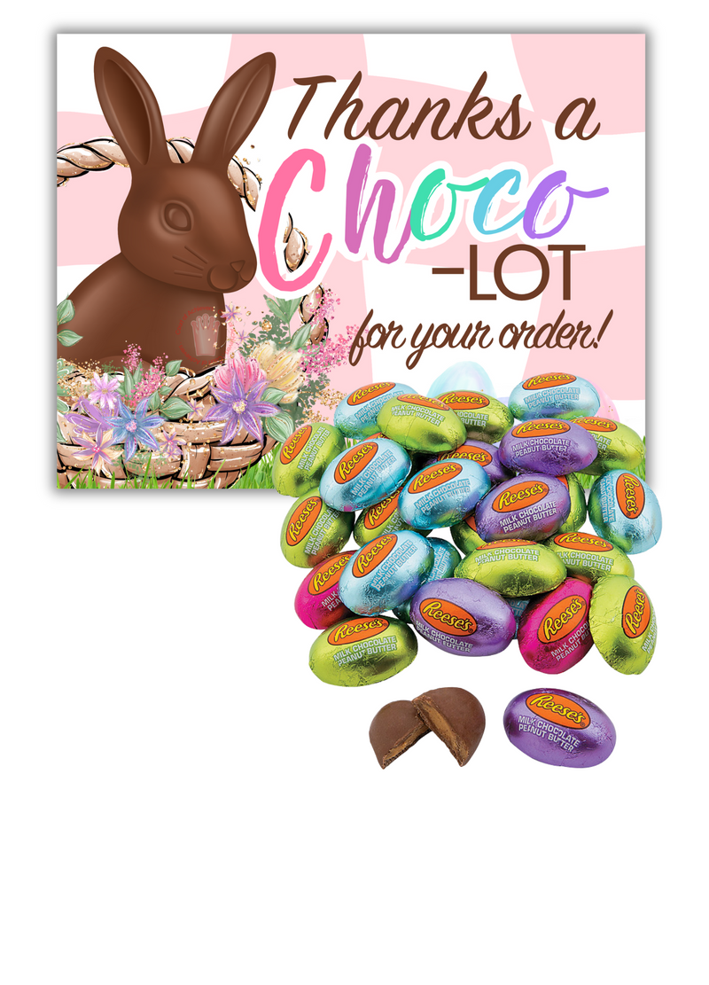 Choco-lot Bunny Treat Cards