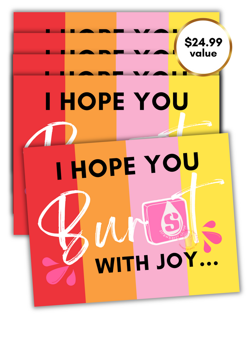 Starburst Treat Cards Bundle