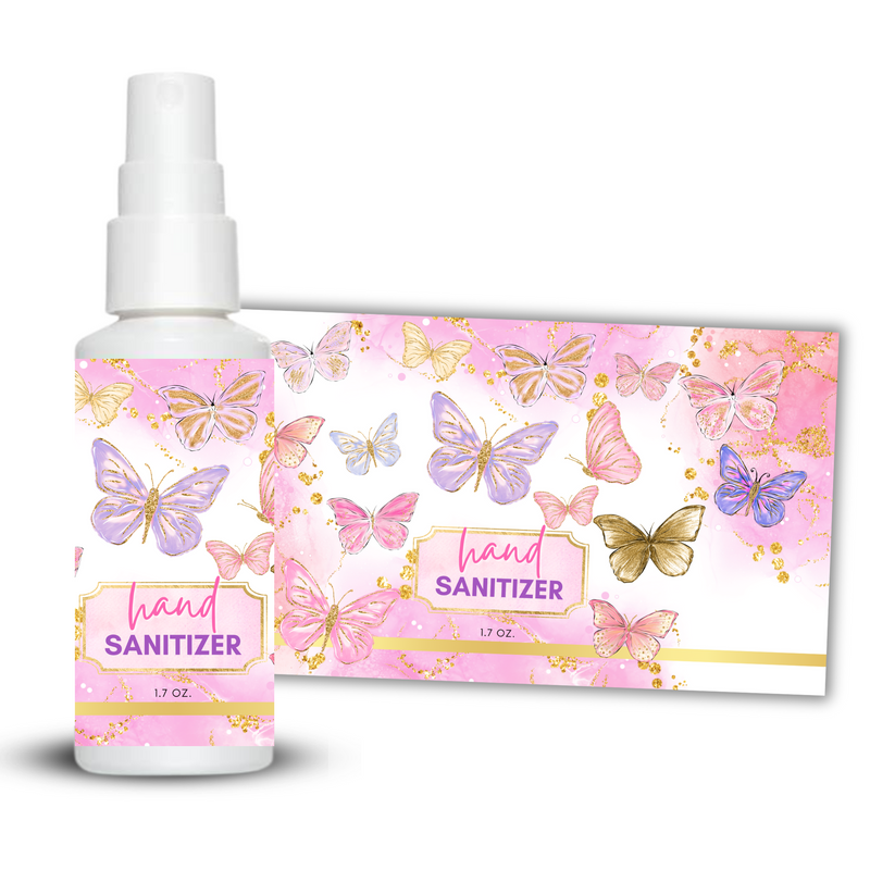 Butterfly Hand Sanitizer Wrap