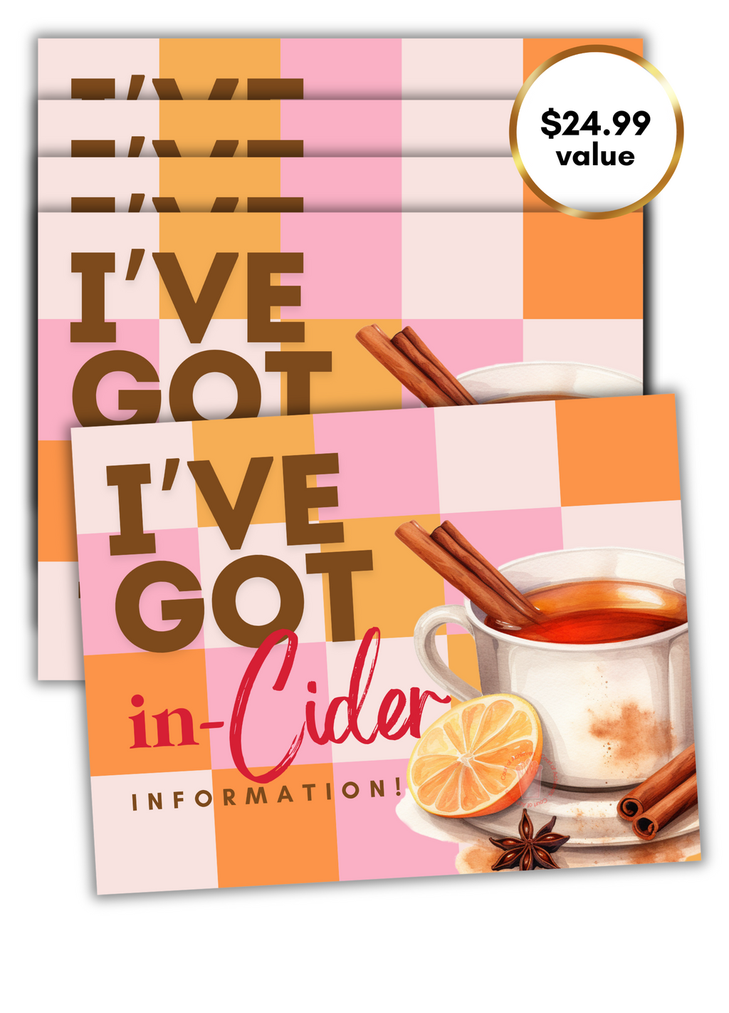 In-Cider Treat Cards Bundle