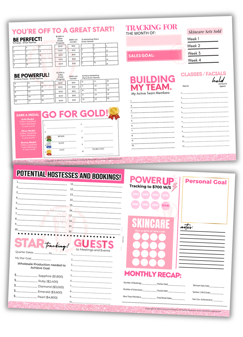 Power Up Consultant Tracking Folders