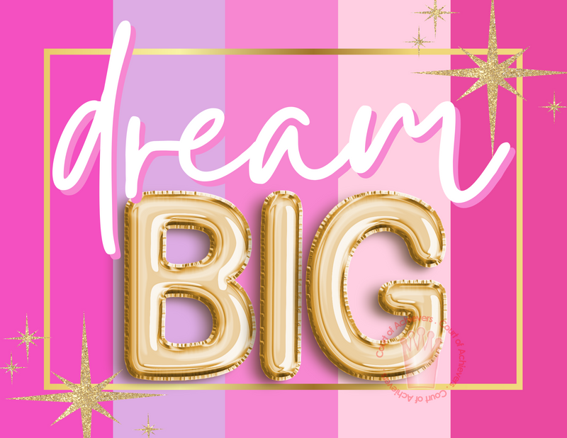 Dream Big Balloons Postcard