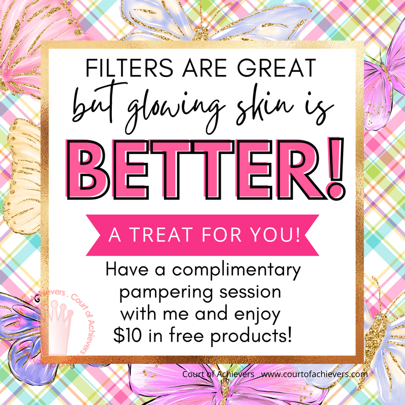 Be a Glow Getter Chat Card