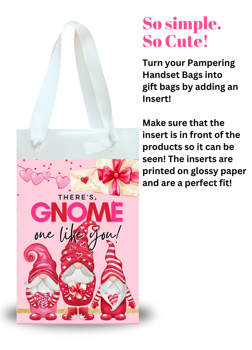 Gnome Pampering Hand Set Inserts