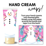 Snowman Hand Cream Wrap