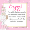 Holiday Sample Chat Card