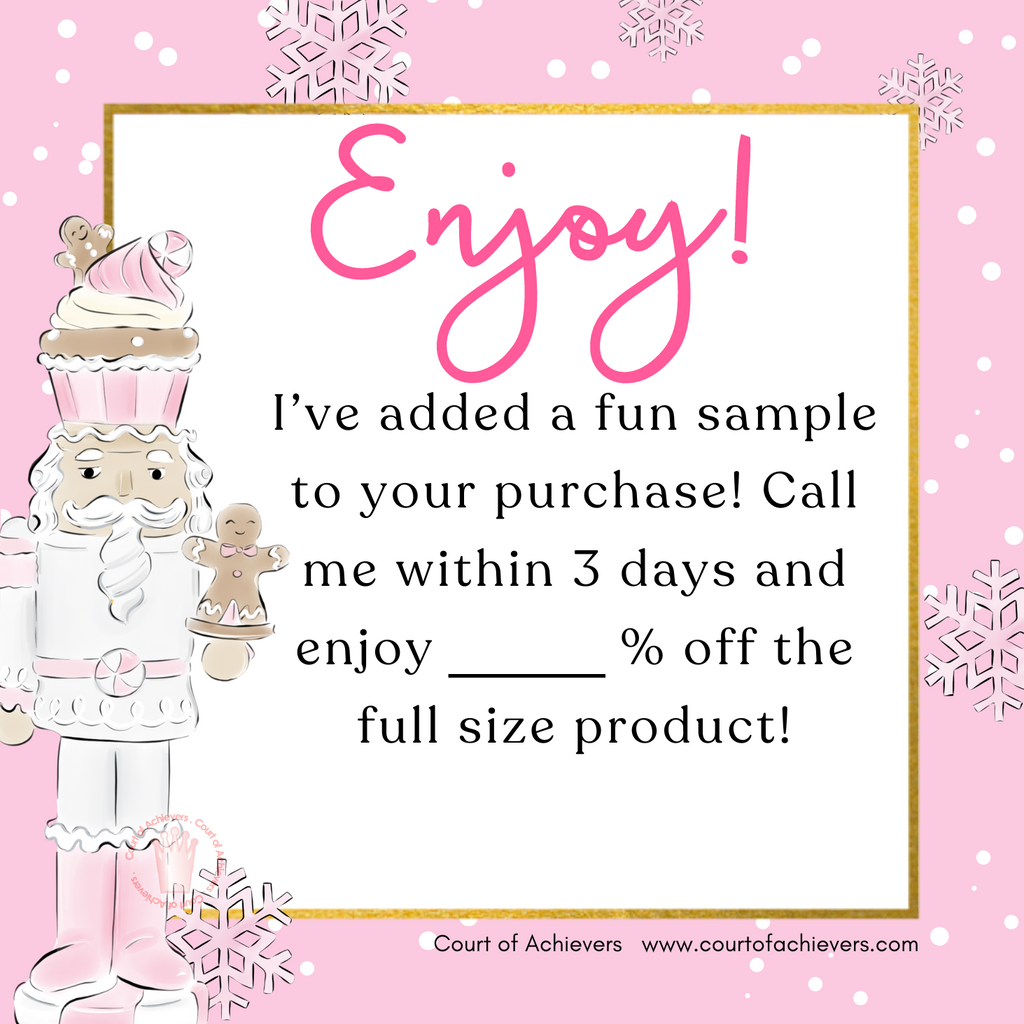 Holiday Sample Chat Card