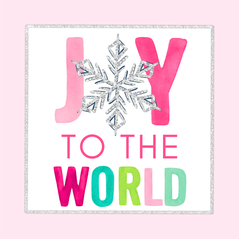 Joy to the World Chat Card