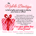 Mobile Boutique Chat Card