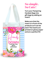 Floral Pampering Hand Set Inserts