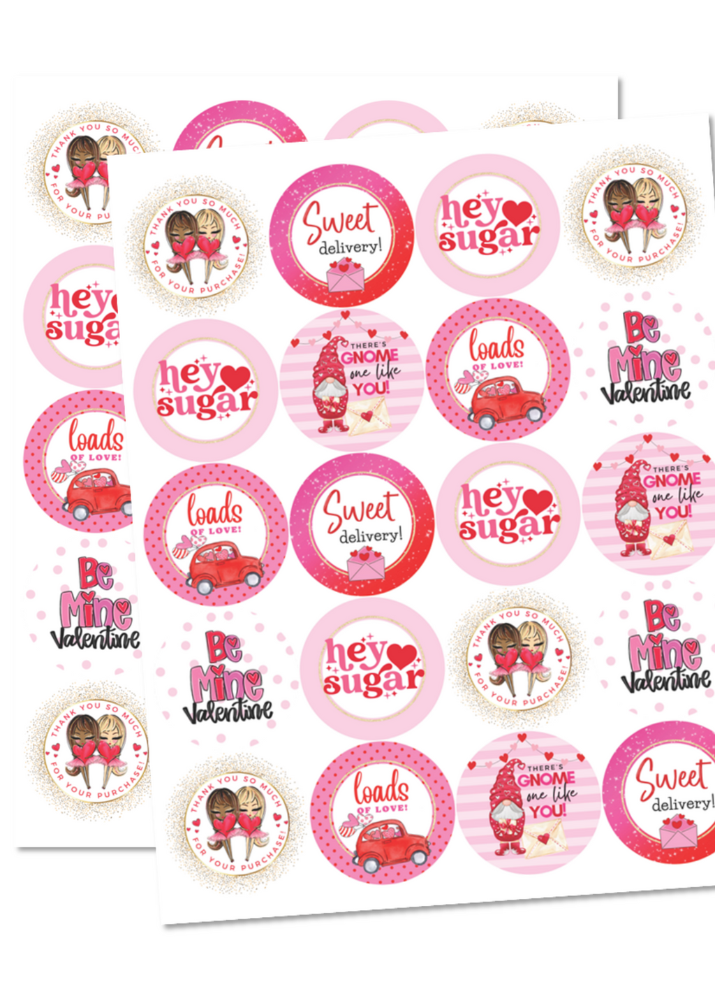 Valentine Sticker Assortment