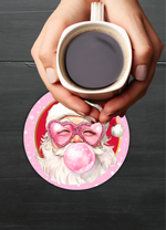 Santa Coaster Set