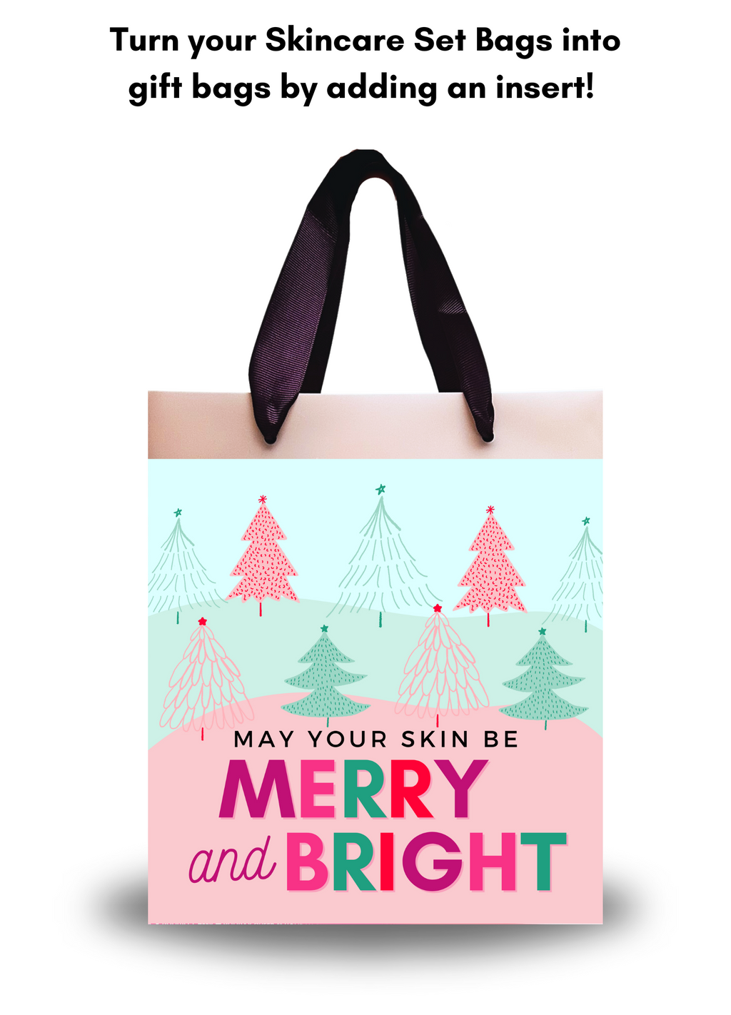 Merry and Bright Skincare Inserts