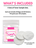 Toner Sample Bundle