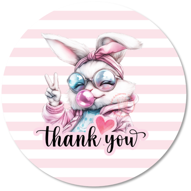 Thank you Bunny Sticker