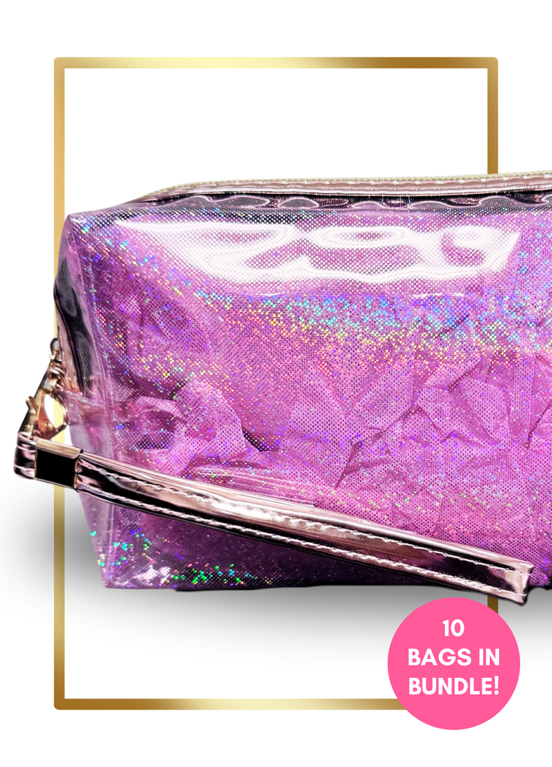 Glitter Cosmetic Bag Bundle